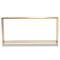 Baxton Studio Alessa Modern and Contemporary Glam Gold Finished Metal and Mirrored Glass Console Table 177-11191-Zoro - alternate 5